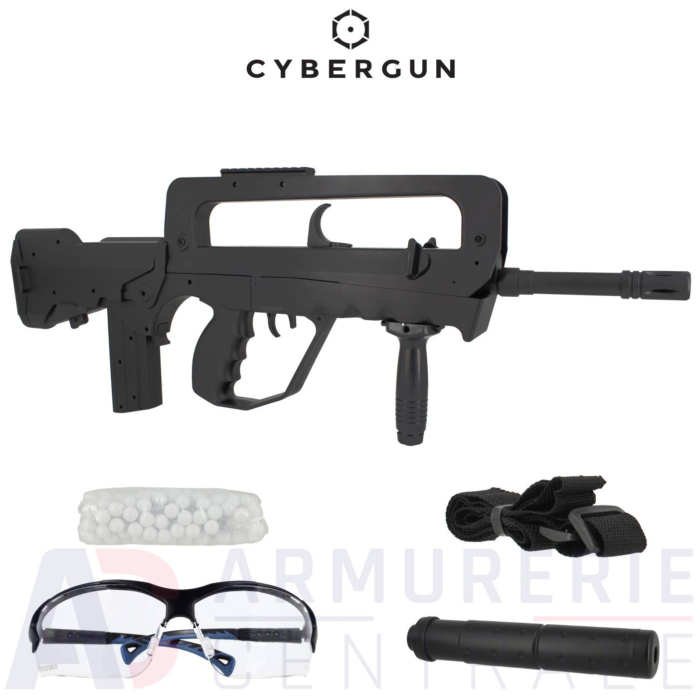 Fusil d'assaut Famas F1 Airsoft - 6mm Fusil d'assaut Famas F1 Airsoft - 6mm