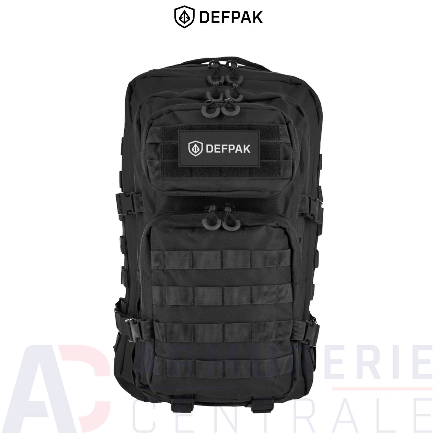 Sac &agrave; dos militaire Defpak Ranger Noir 36L