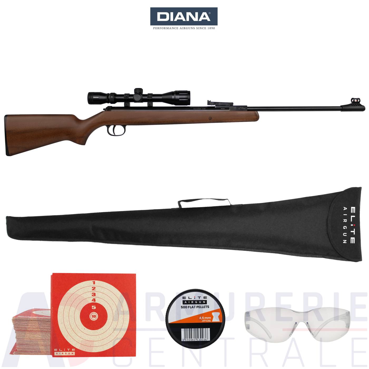 Carabine Diana 34 Classic - 4.5mm (19.9 Joules) Carabine Diana 34 Classic - 4.5mm (19.9 Joules)
