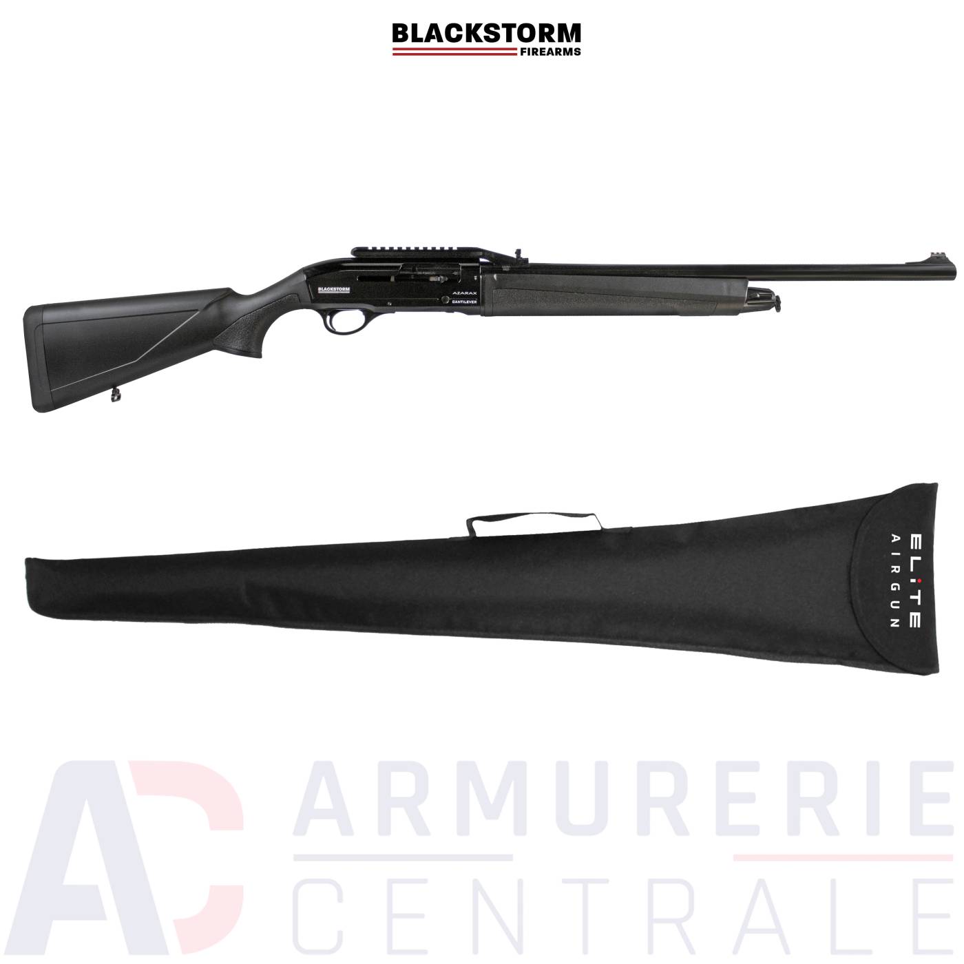Fusil Blackstorm Firearms Azarax Cantilever - 12/76 Fusil Blackstorm Firearms Azarax Cantilever - 12/76