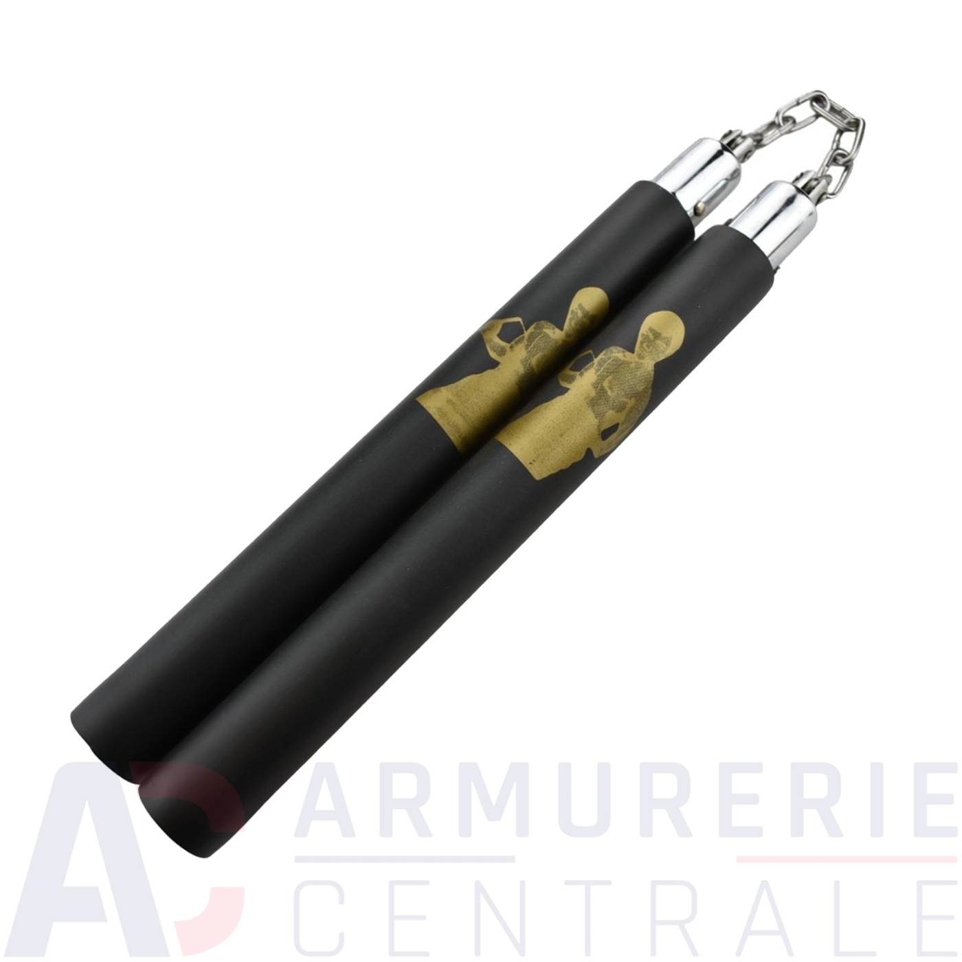 Nunchaku d'entra&icirc;nement NS25 Bruce Lee Noir