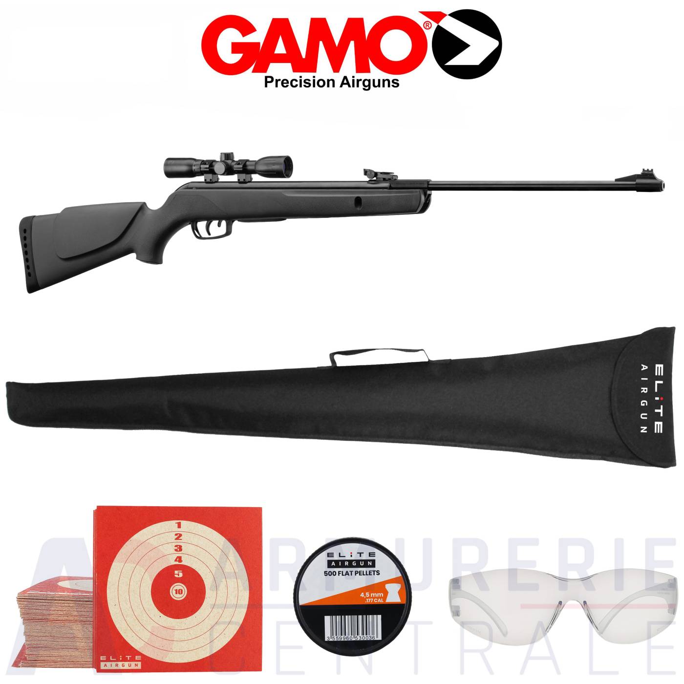 Gamo Big Cat 1000E Noire 4.5mm (19.9 joules)