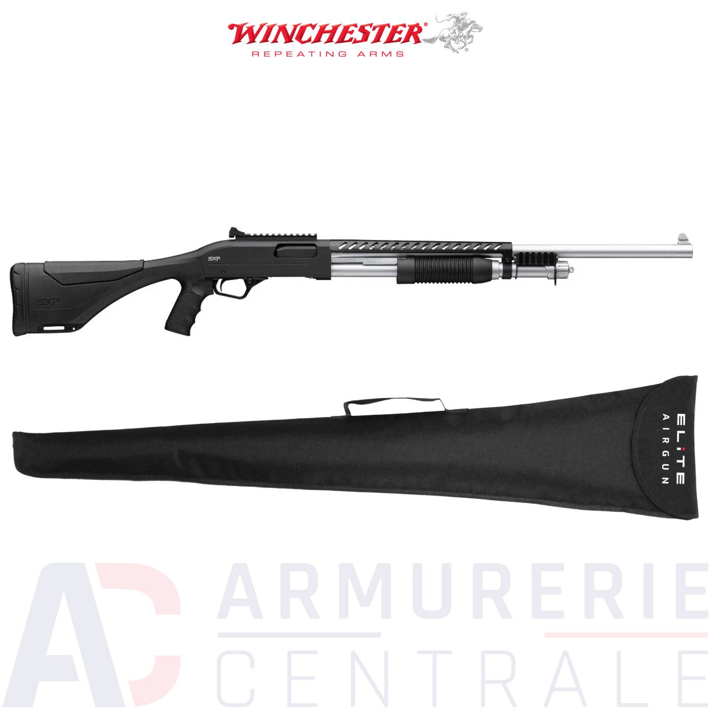Fusil à pompe Winchester SXP XTREM Defender Marine - 12/76 Fusil à pompe Winchester SXP XTREM Defender Marine - 12/76