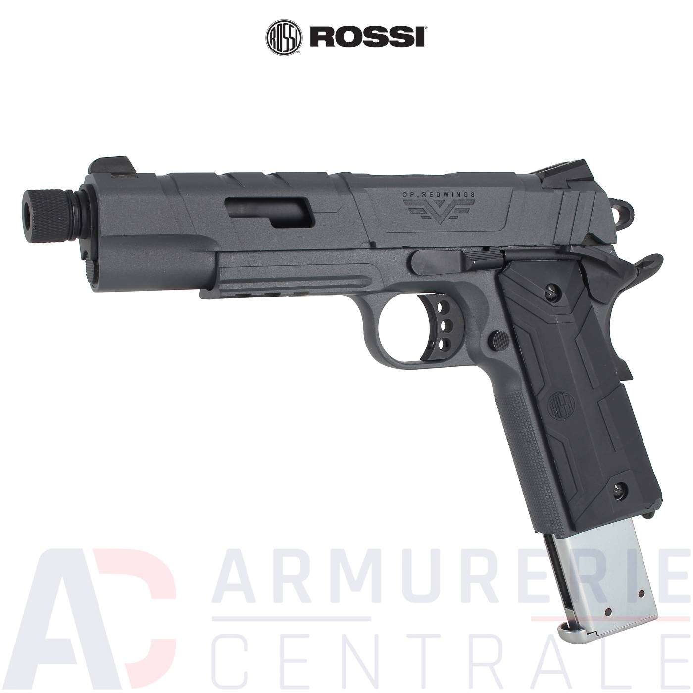Pistolet Rossi Redwings Airsoft Gaz - 6mm Pistolet Rossi Redwings Airsoft Gaz - 6mm