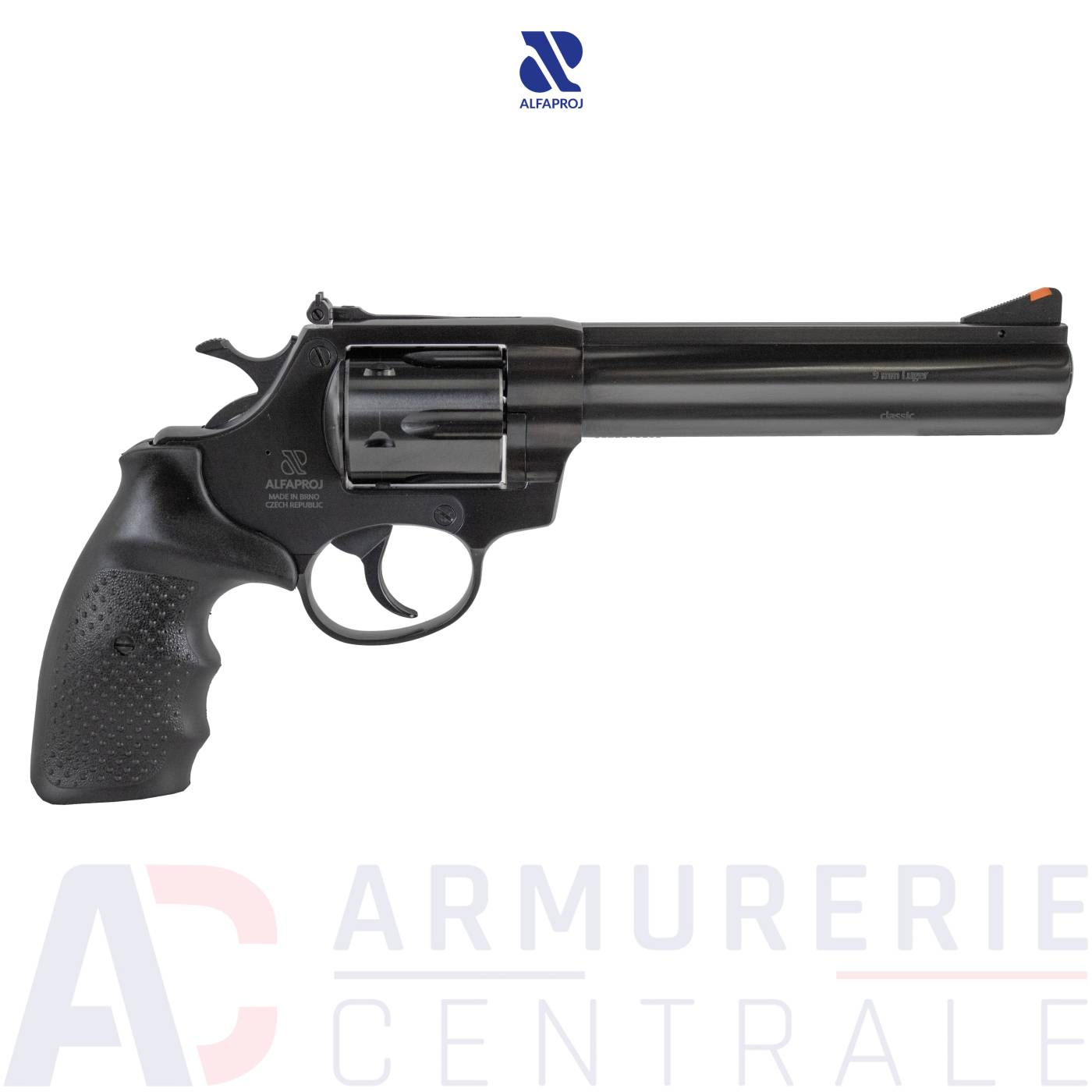 Revolver Alfaproj Modele 9261 Noir 6" - 9x19 Revolver Alfaproj Modele 9261 Noir 6" - 9x19