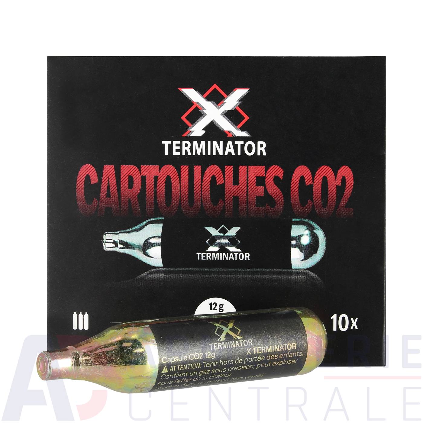 Boite de 10 cartouches CO2 X Terminator 12g