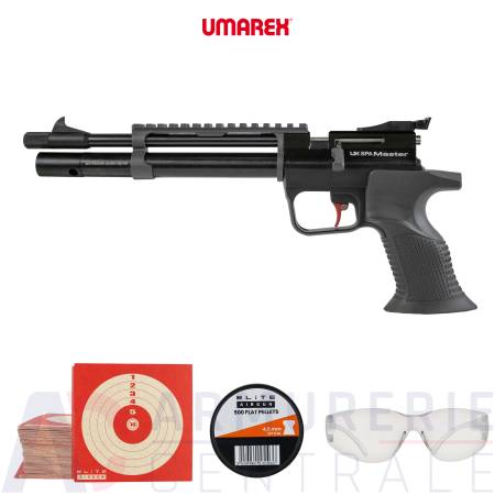 Pistolet PCP Umarex SPA Master - 4.5mm (16 Joules)