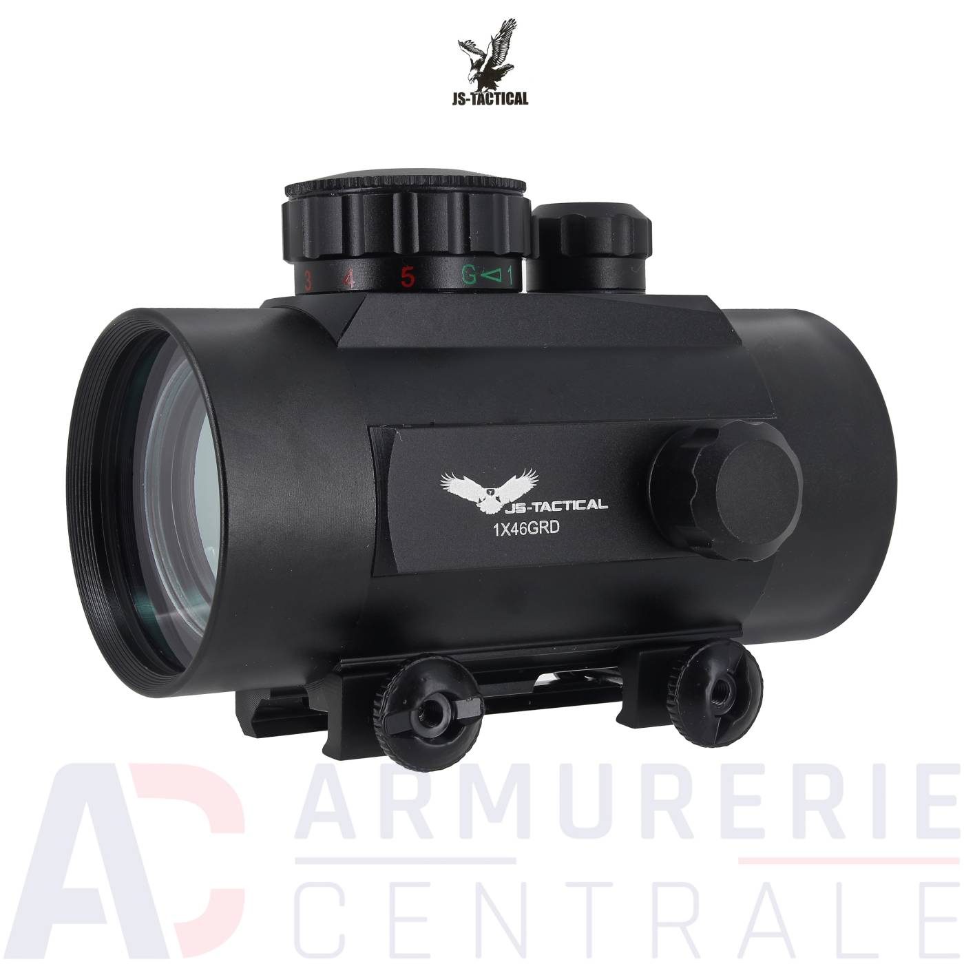 Viseur point rouge / vert JS-Tactical JS-1X46GRD Viseur point rouge / vert JS-Tactical JS-1X46GRD