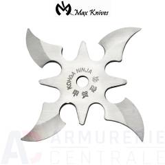 Etoile de lancer Max Knives NS144 4 branches Silver