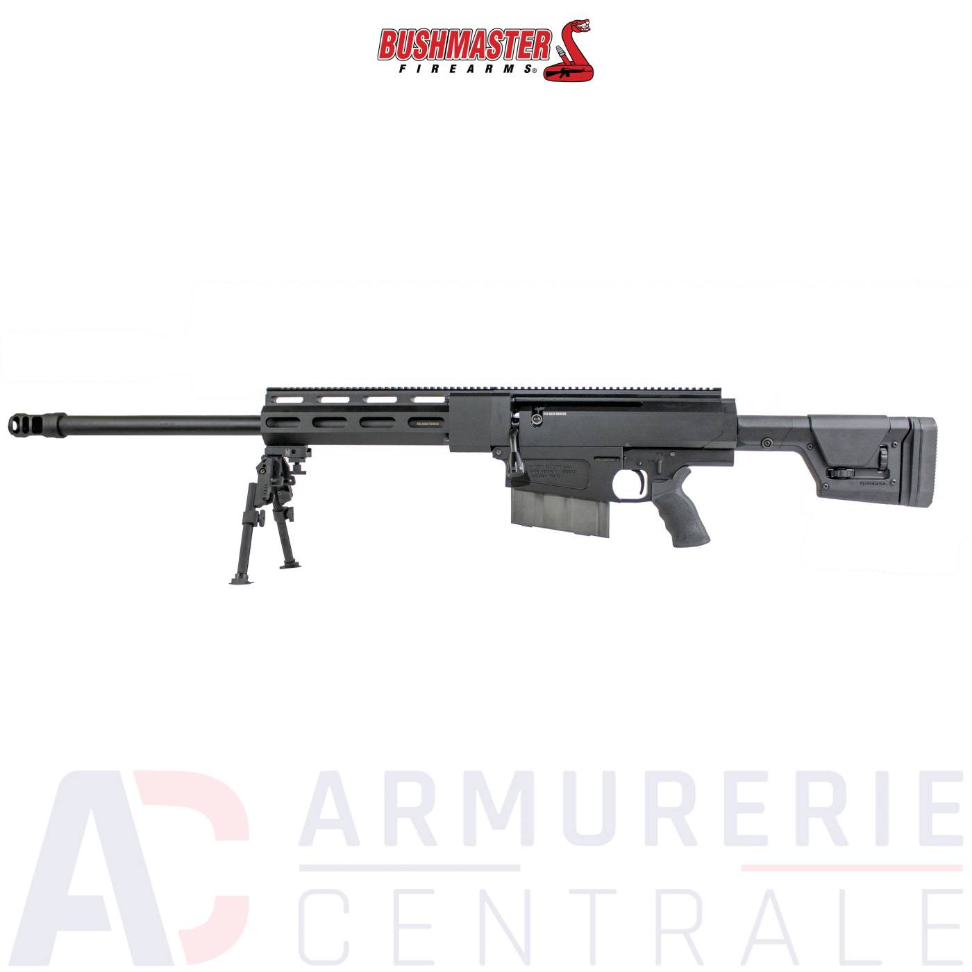Fusil de précision Bushmaster BA50 Noir - 12,7x99mm (calibre 50) Fusil de précision Bushmaster BA50 Noir - 12,7x99mm (calibre 50)
