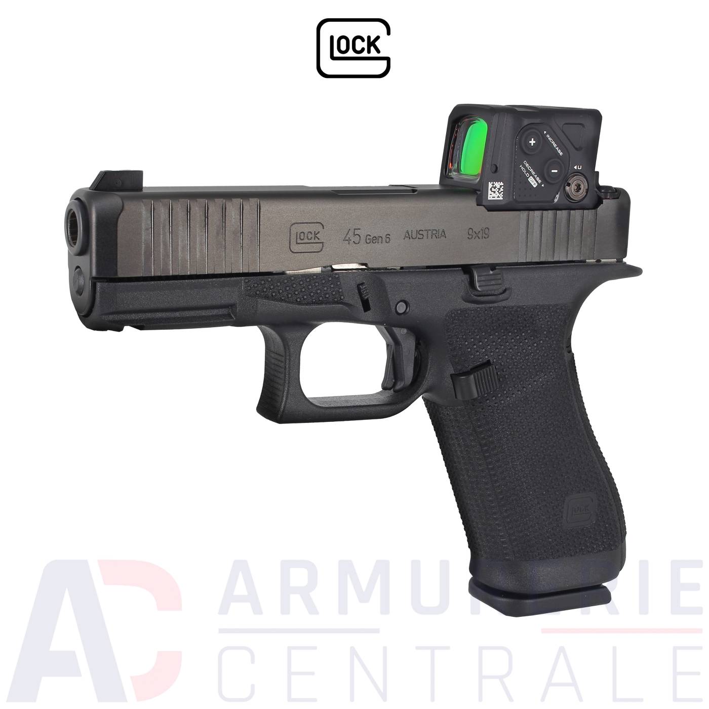 Pistolet Glock 45 Gen 6 A-Cut COA Combo - 9x19 Pistolet Glock 45 Gen 6 A-Cut COA Combo - 9x19