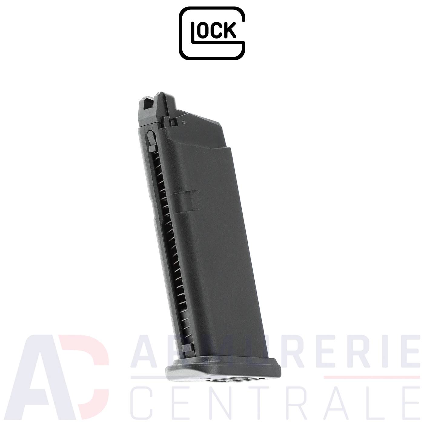 Chargeur gaz 19 coups Umarex Glock 19 Gen5 Airsoft Chargeur gaz 19 coups Umarex Glock 19 Gen5 Airsoft