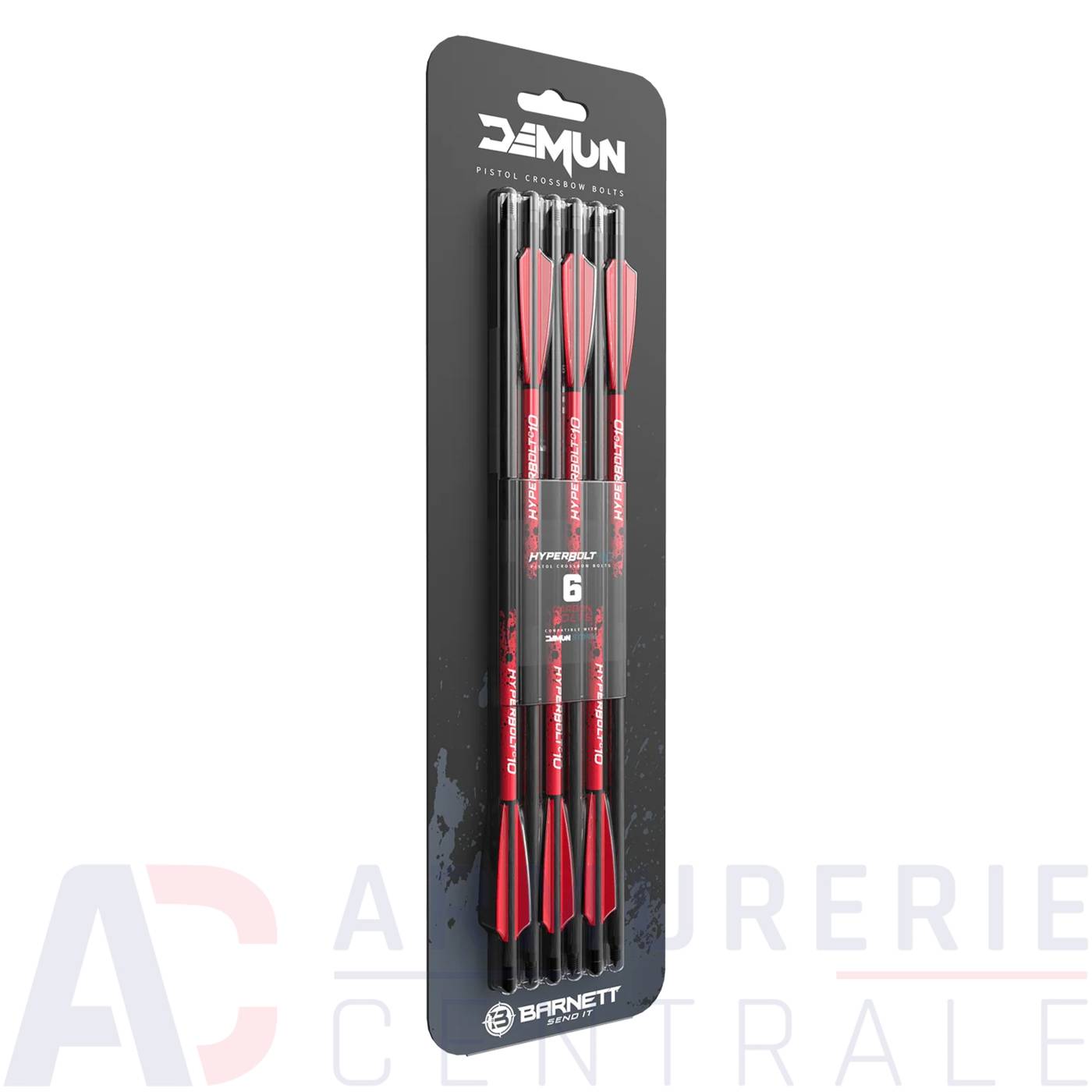 6 Flèches Barnett Hyperbolt C10 Arbalète Demun Storm 6 Flèches Barnett Hyperbolt C10 Arbalète Demun Storm