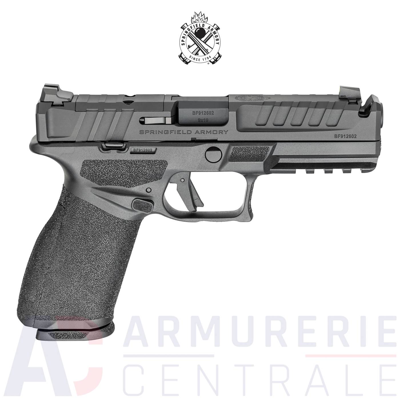 Pistolet Springfield Armory Echelon U-Notch 4.5" Comp Cut - 9x19 Pistolet Springfield Armory Echelon U-Notch 4.5" Comp Cut - 9x19