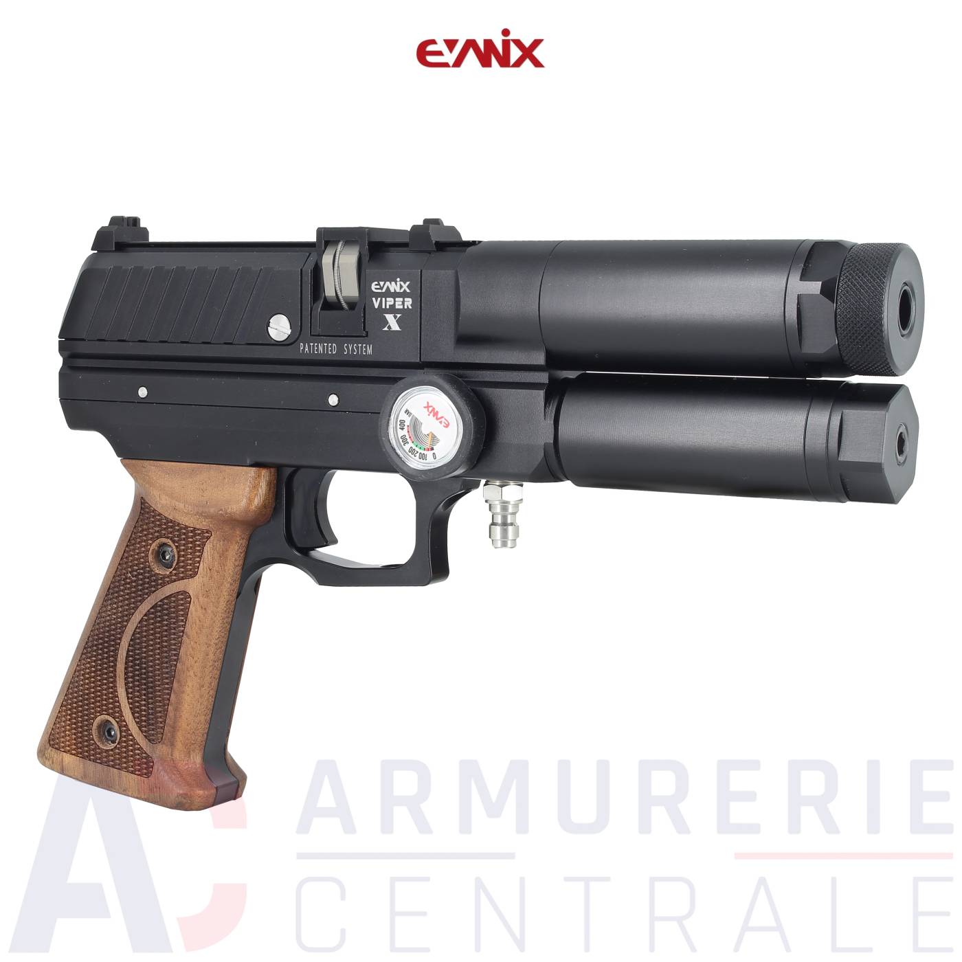 Pistolet PCP Evanix Viper-X - 5.5mm (19.9 joules)