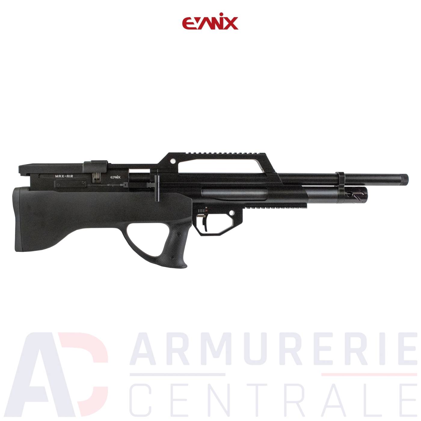 Carabine PCP Evanix Max Air - 6.35mm (19.9 joules) Carabine PCP Evanix Max Air - 6.35mm (19.9 joules)