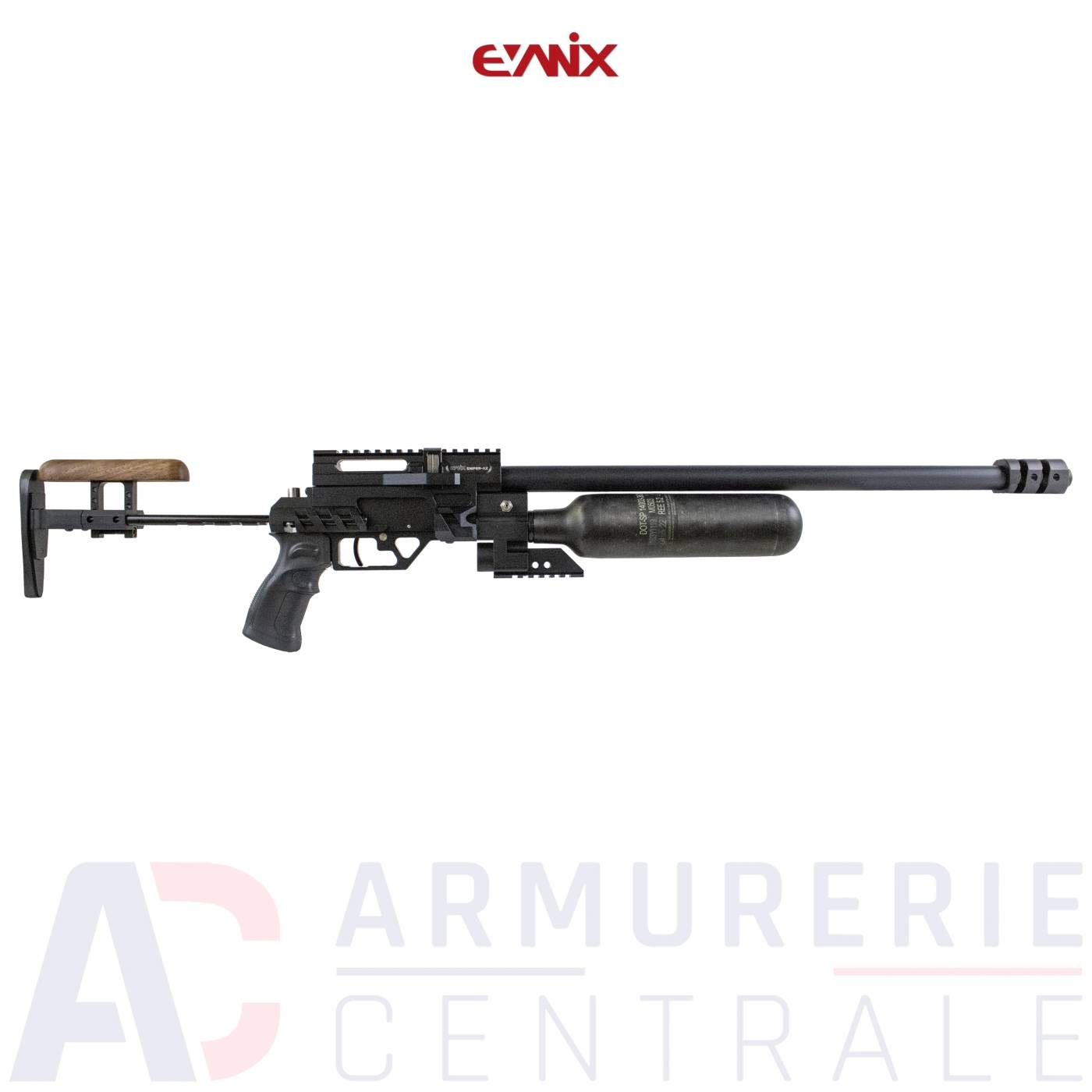 Carabine &agrave; plomb PCP Evanix SNIPER-X2 - 6.35mm