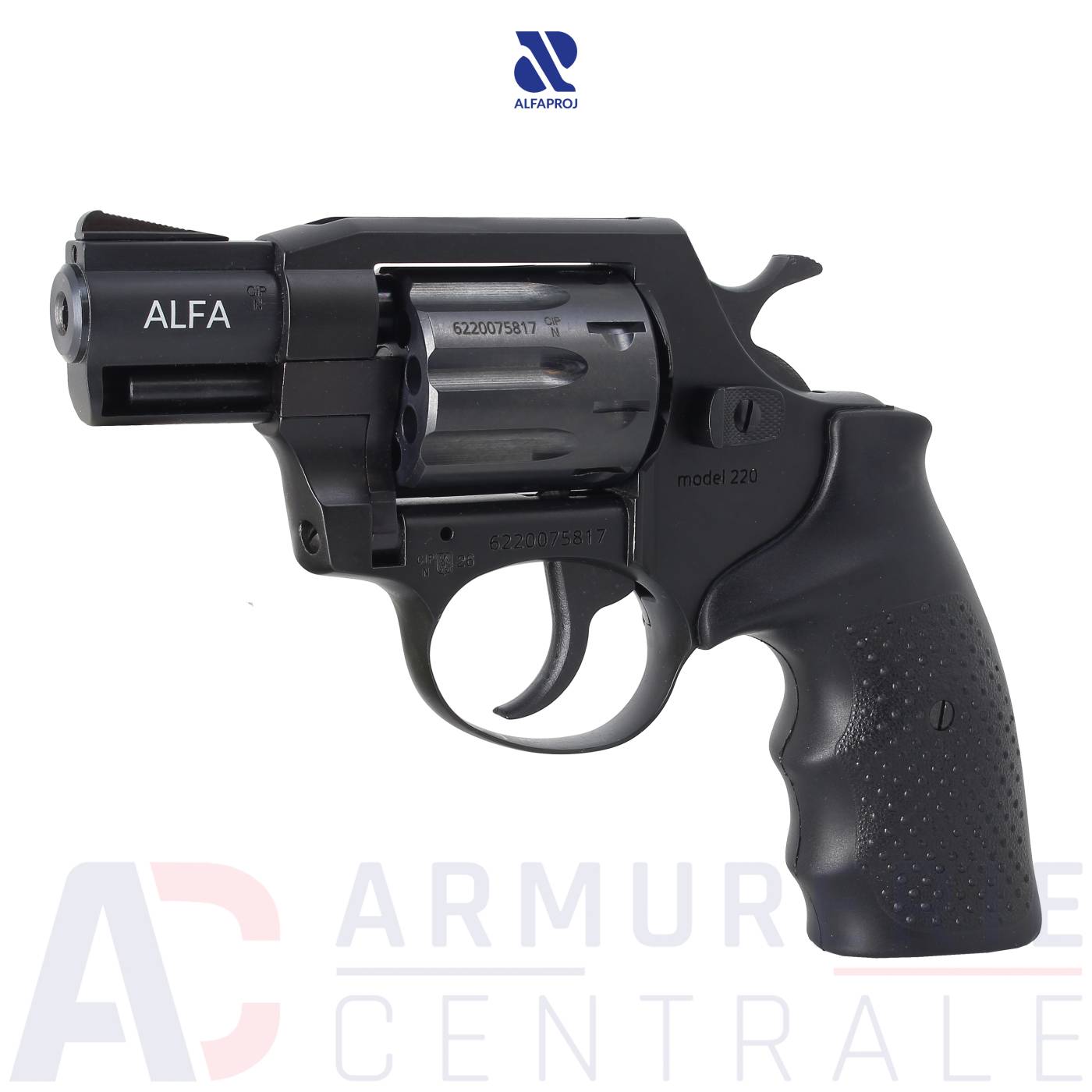 Revolver Alfaproj Modèle 220 Noir 2" - 22LR Revolver Alfaproj Modèle 220 Noir 2" - 22LR
