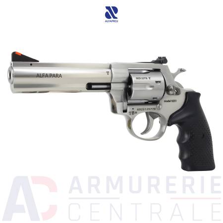 Revolver Alfaproj Modèle 9251 Chrome 5" - 9x19