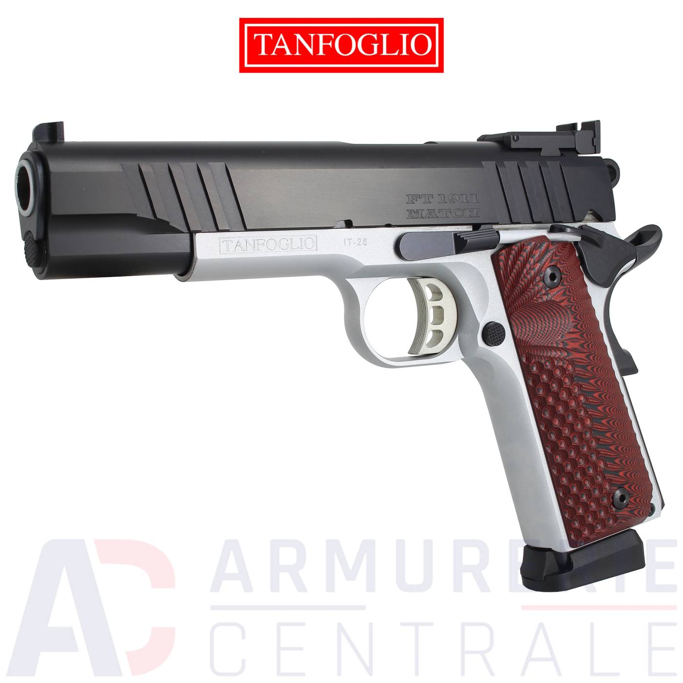 Pistolet Tanfoglio FT 1911 Match - 45 ACP Pistolet Tanfoglio FT 1911 Match - 45 ACP