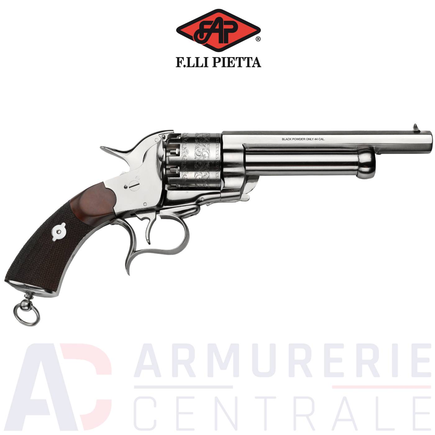 Revolver Pietta 1862 LeMat Cavalry Inox - 44PN Revolver Pietta 1862 LeMat Cavalry Inox - 44PN