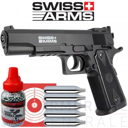 Pistolet Swiss Arms P1911 Match 4.5mm