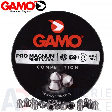 500 Plombs Gamo Pro Magnum Pointus 4.5mm