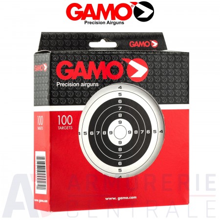 Lot de 100 cibles GAMO 14x14