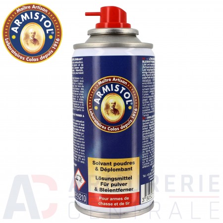 Solvant poudres et déplombant Armistol 150ml