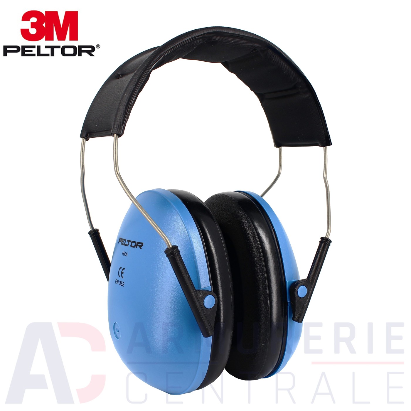 Casque amortisseur de bruit 3M Peltor H4A bleu