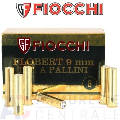 Cartouches 9 mm Flobert plomb n°8 Fiocchi