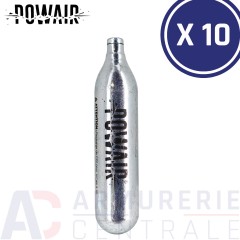 10x Cartouches CO2 Powair 12g