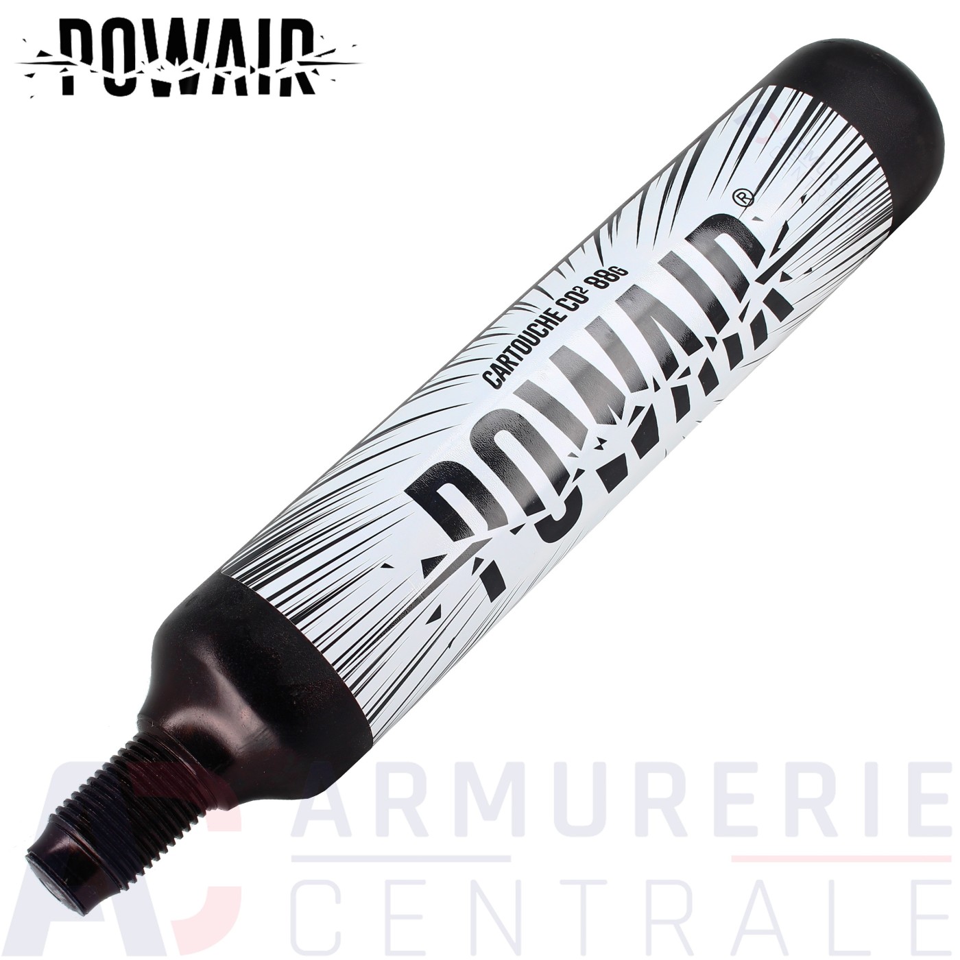Cartouche CO2 Powair 88 grammes Cartouche CO2 Powair 88 grammes