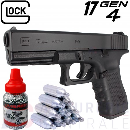 Glock 17 Gen 4 Co2 4.5mm BB's (1.7 Joules)