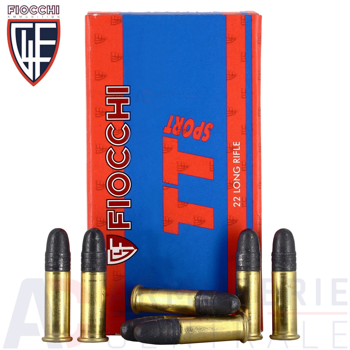 50 munitions Fiocchi TT Sport 22 LR 40Gr