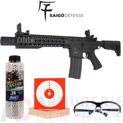 Pack SAÏGO KENJI AEG Long Noir 6mm (1.1 Joule)