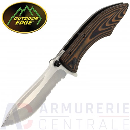 Couteau de poche Outdoor Edge Conquer 3’’5