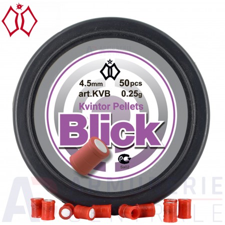 Boite de 50 Plombs Explosifs Kvintor Blick 4.5mm