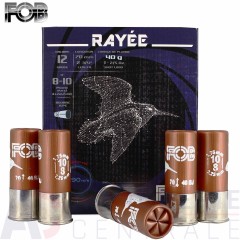 10 Cartouches Fob 12/70 becasse special Rayée 40g plomb 8-10
