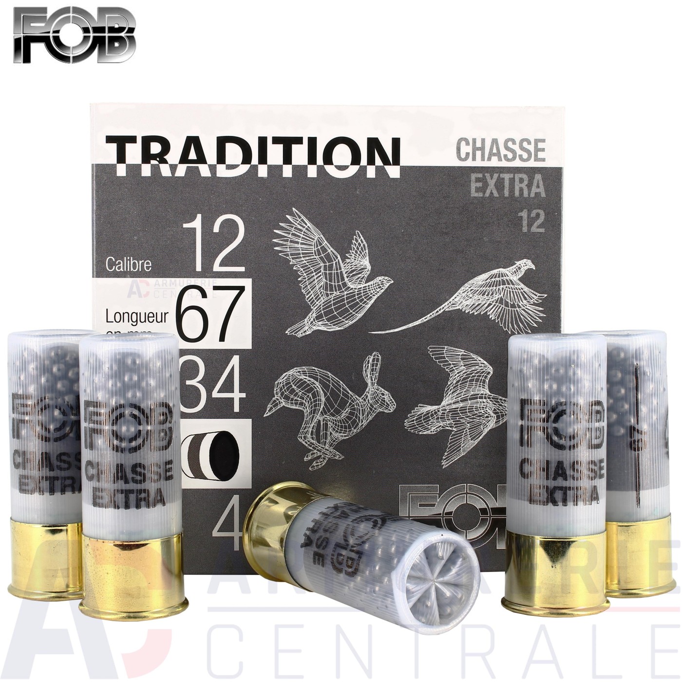 Cartouches Fob Tradition 12/67 34g