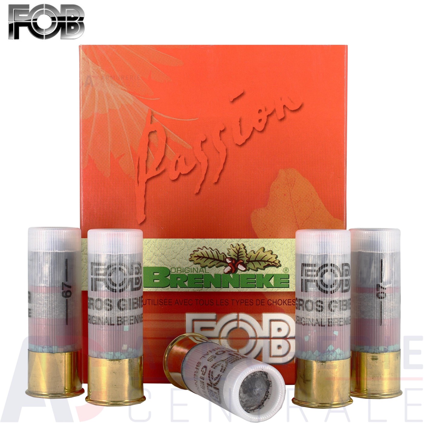 Cartouches Fob Passion Brenneke 16/67 27g Cartouches Fob Passion Brenneke 16/67 27g