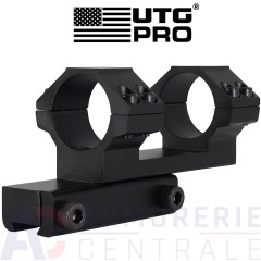 Montage monobloc déporté UTG Ø1" rail 9-11mm (Ø25.4 mm)