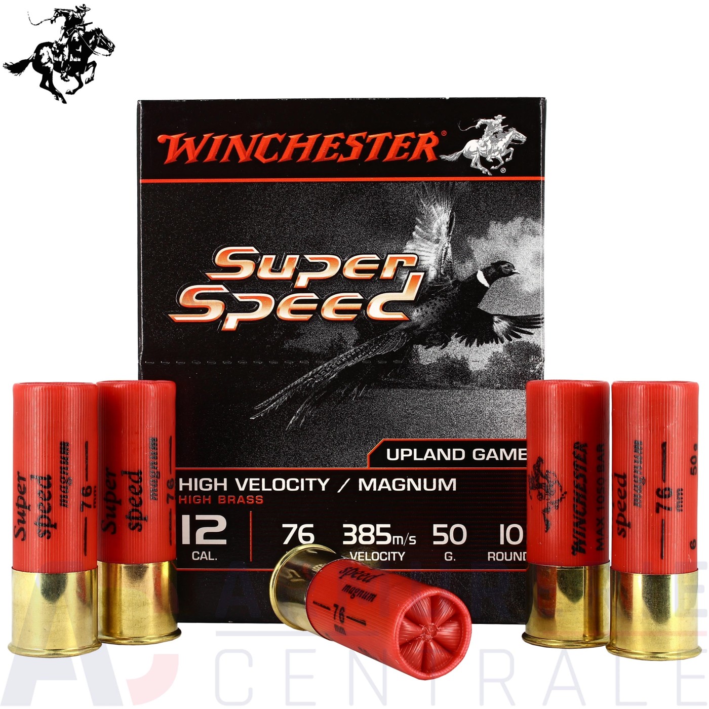 10 Cartouches Winchester Super Speed 12/76 10 Cartouches Winchester Super Speed 12/76