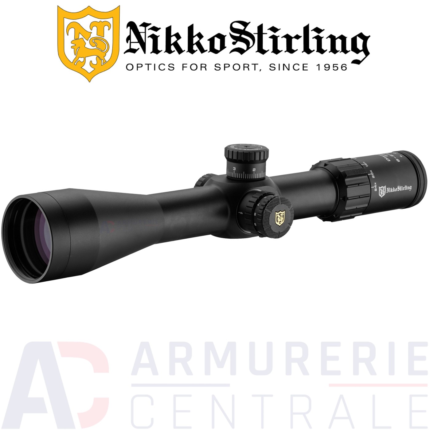 Nikko Stirling 6-24X50 Diamond FFP R&eacute;ticule PRR