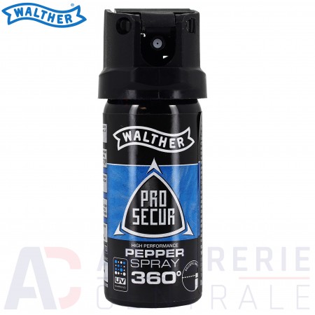 Walther Pepper Pro Secur 360° jet droit 40ml