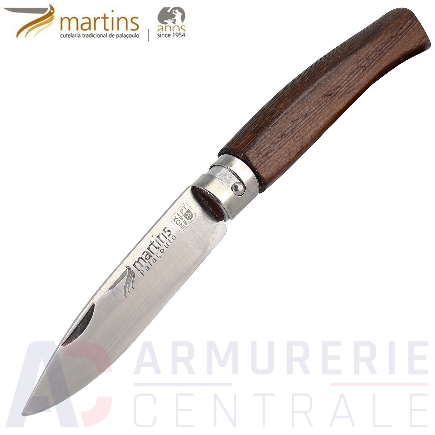 Martins PMB1 couteau Brigantina bois Mutene