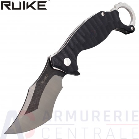 RUIKE P881-B1 Couteau Karambit noir