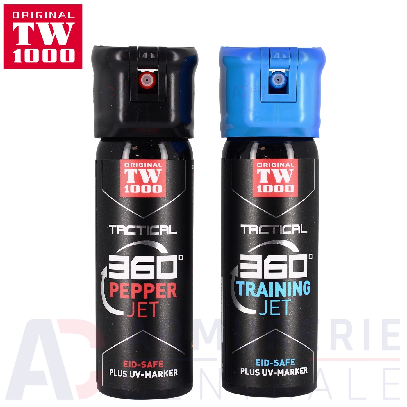 Kit TW1000 Pepper Jet UV + Aérosol Training 45ml Kit TW1000 Pepper Jet UV + Aérosol Training 45ml