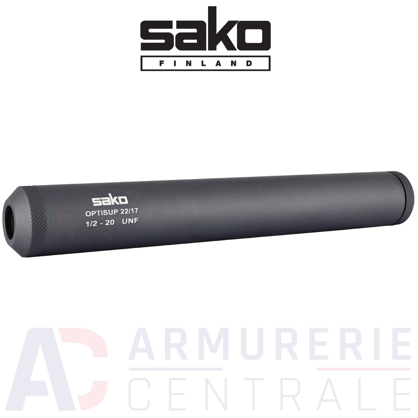 Sako Optisup 1/2 X 20 Grey Sniper 22lr silencieux