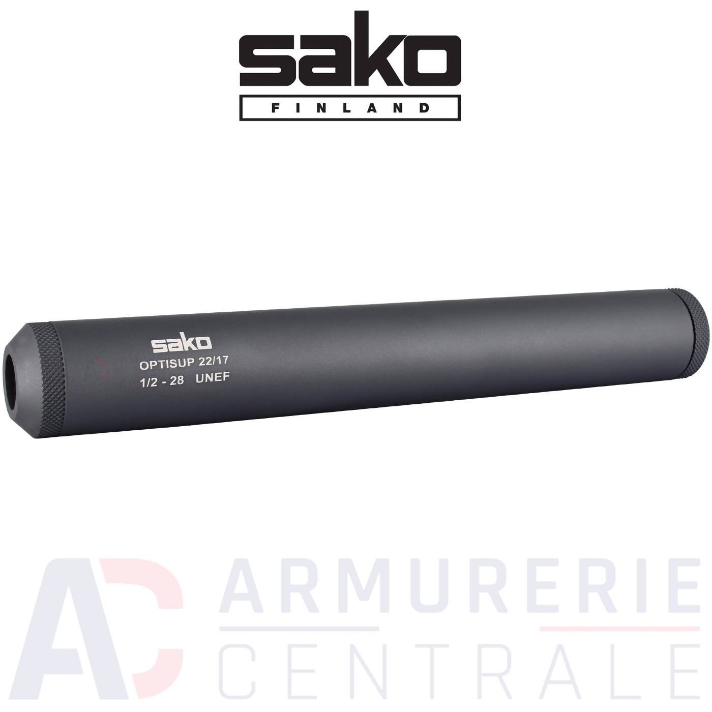 Sako Optisup 1/2 X 28 Grey Sniper 22lr silencieux